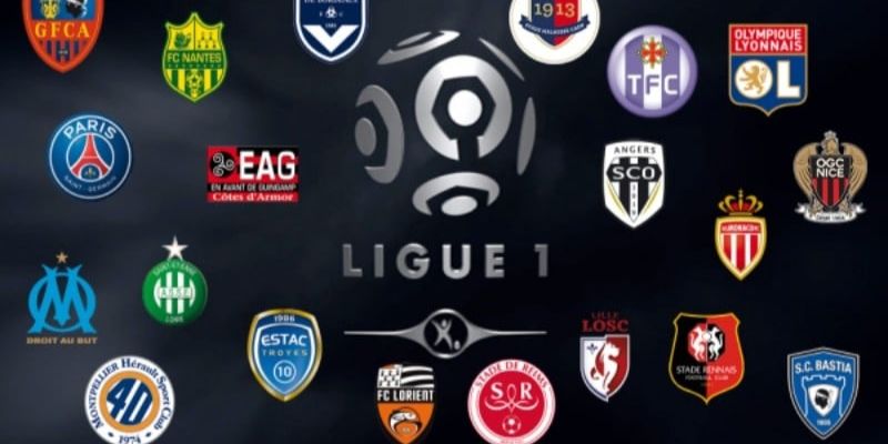 Thông tin hiển thị trên BXH Ligue 1 